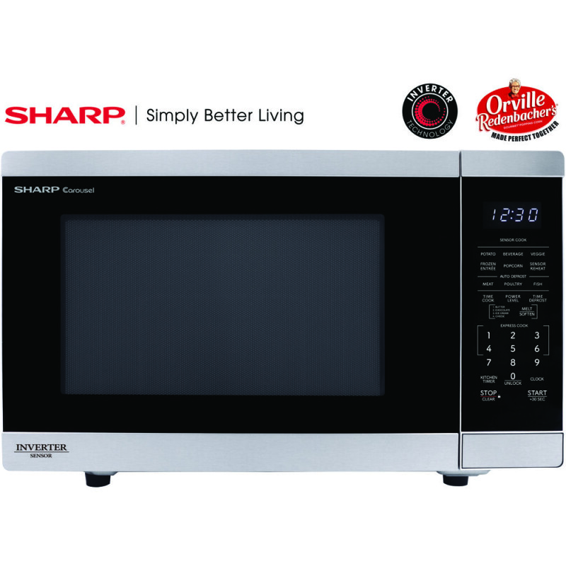 1.4 CF Countertop Microwave Oven, Orville Redenbacher's Certified ZSMC1464KS