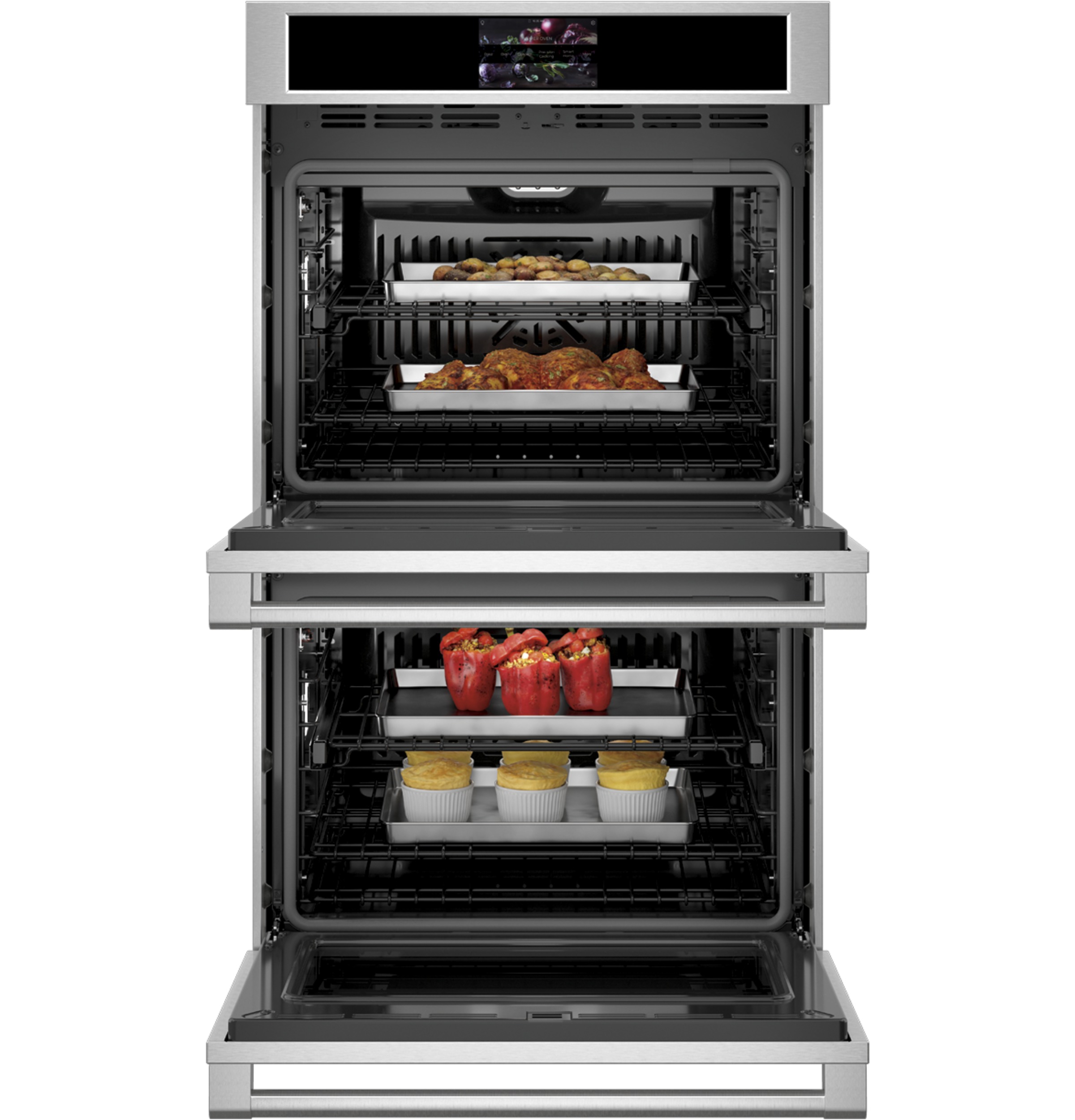 Monogram 30" Statement Double Wall Oven ZTD90DPSNSS