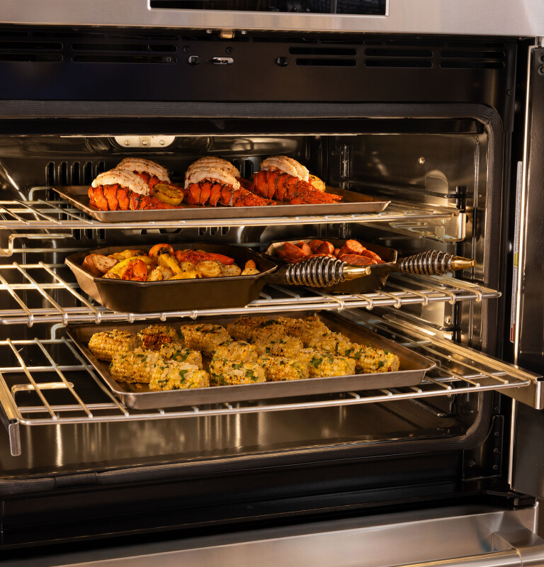 30" Statement Double Wall Oven with In-Oven Camera ZTDX1DPSZSS, product image 5 of 7