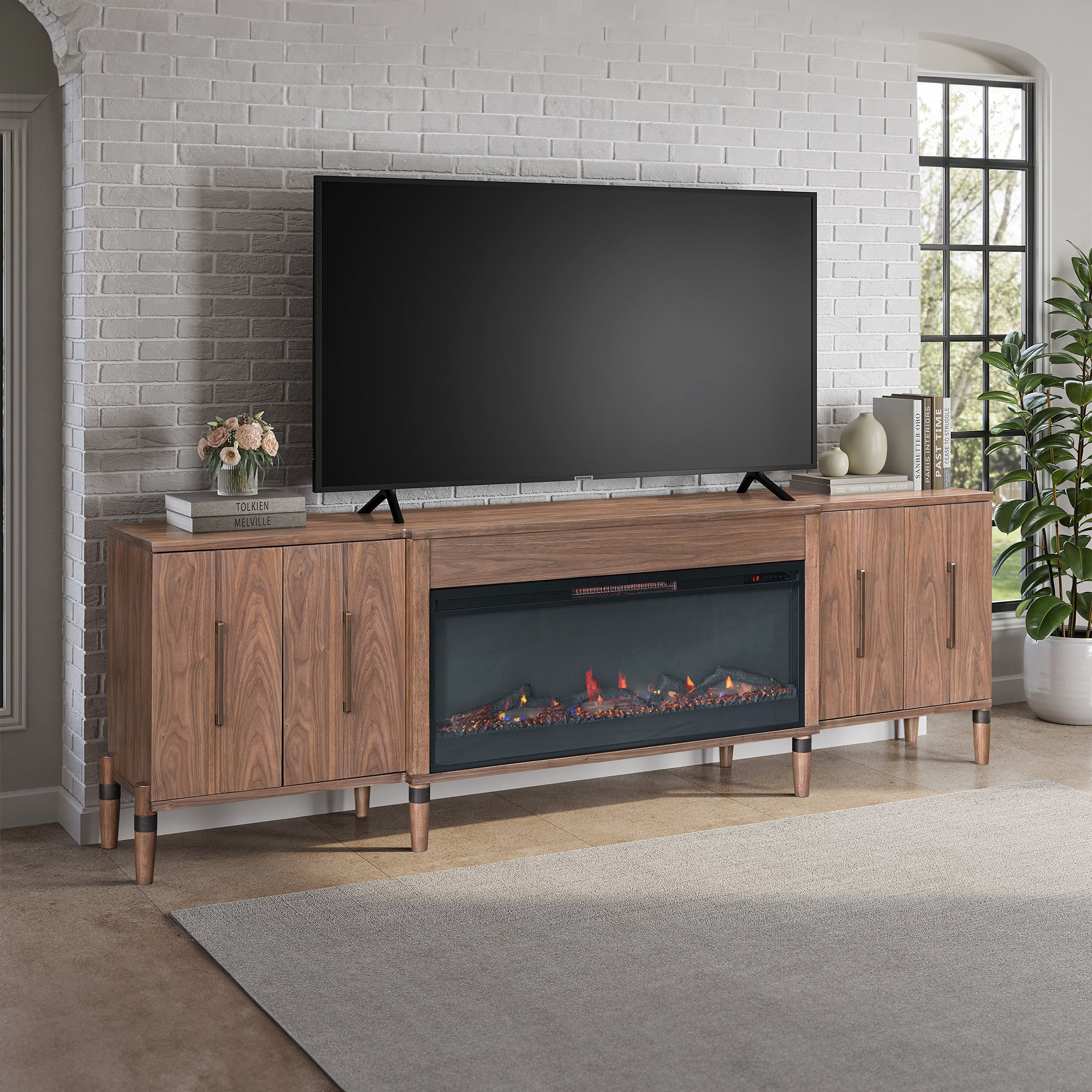 Tranquility 94" Fireplace Console ZTRN1994