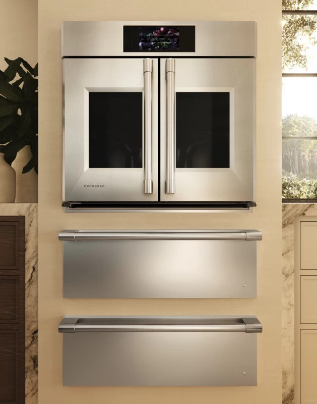 Monogram 30" Statement French-Door Single Wall Oven ZTSX1FPSNSS