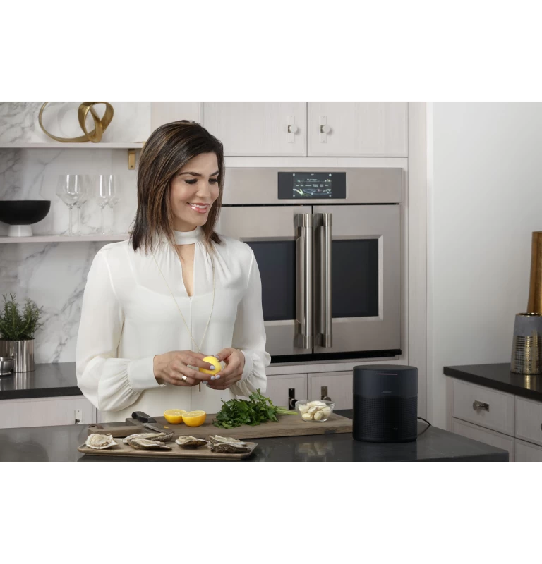 Monogram 30" Statement French-Door Single Wall Oven ZTSX1FPSNSS
