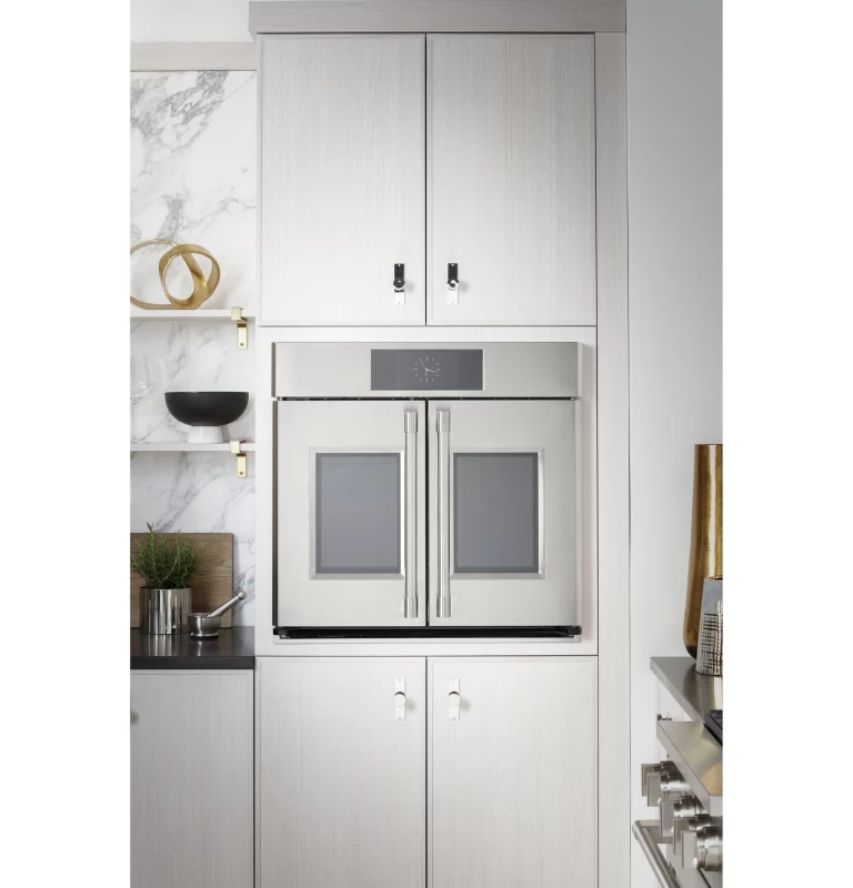 Monogram 30" Statement French-Door Single Wall Oven ZTSX1FPSNSS