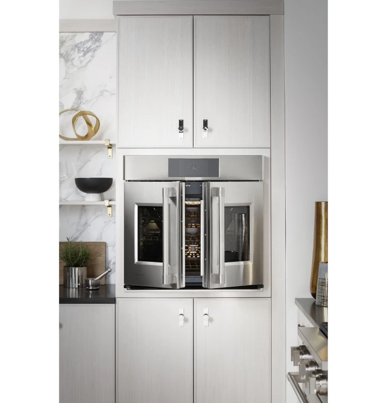Monogram 30" Statement French-Door Single Wall Oven ZTSX1FPSNSS