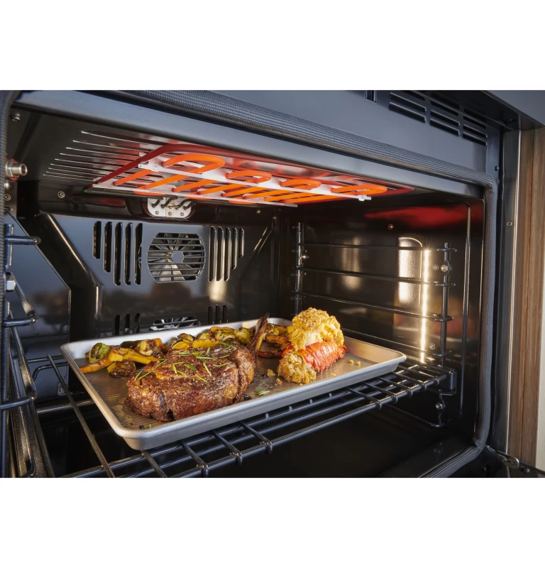 Monogram 30" Statement French-Door Single Wall Oven ZTSX1FPSNSS