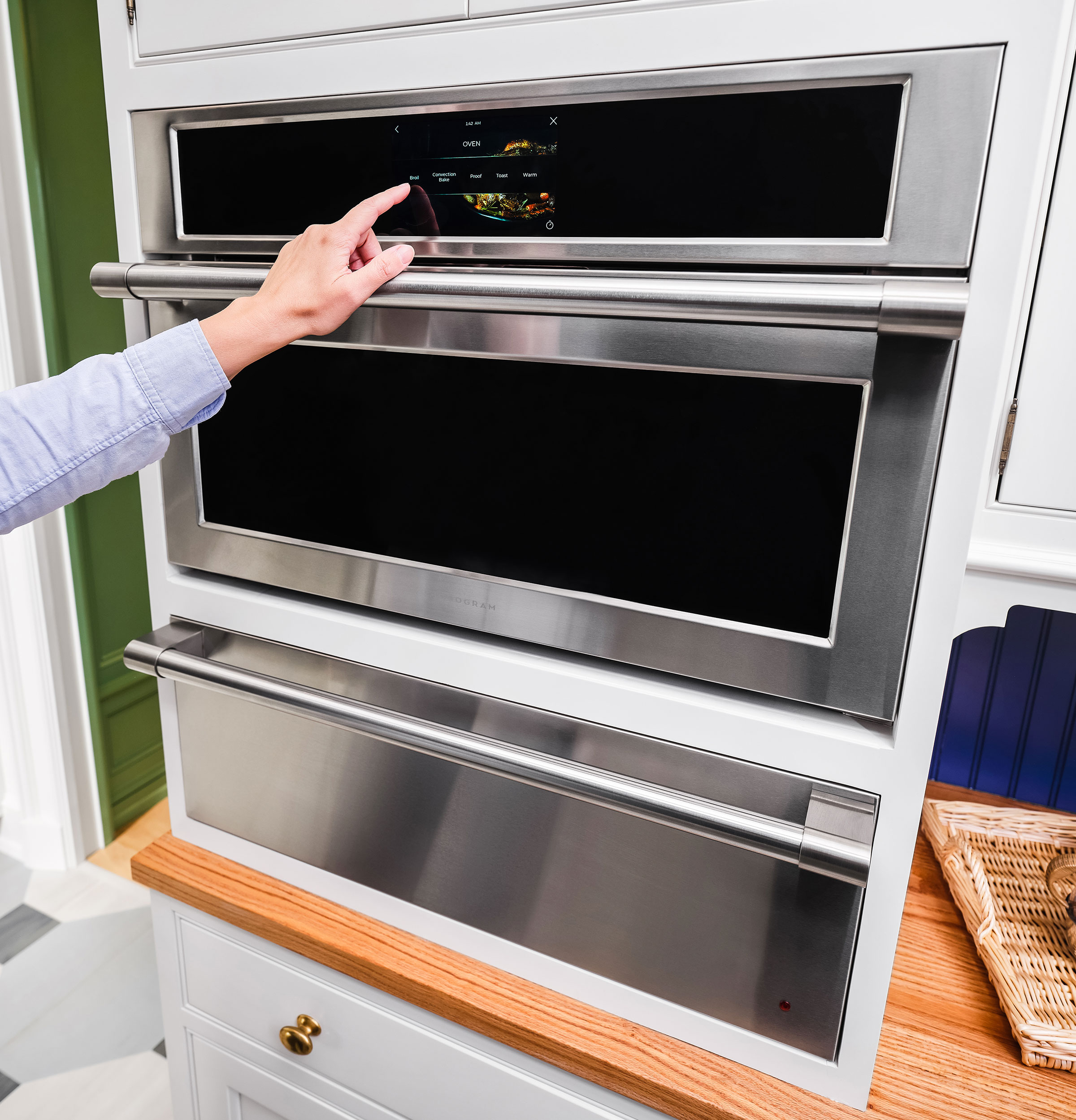 Monogram 30" Statement Warming Drawer ZTW900PSNSS