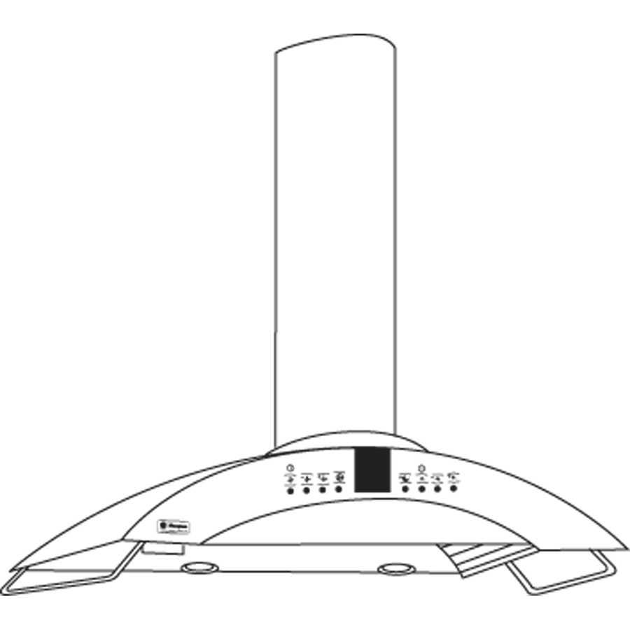 Monogram 36" Wall-Mounted Hood ZV750SPSS
