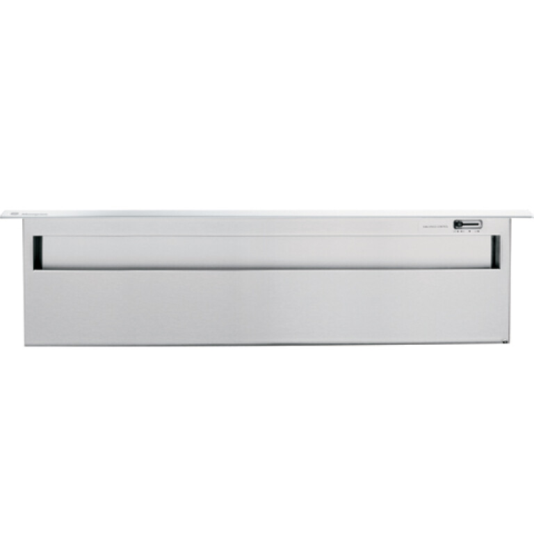 GE Monogram® 30" White Telescopic Downdraft Vent Hood ZVB30WHWW