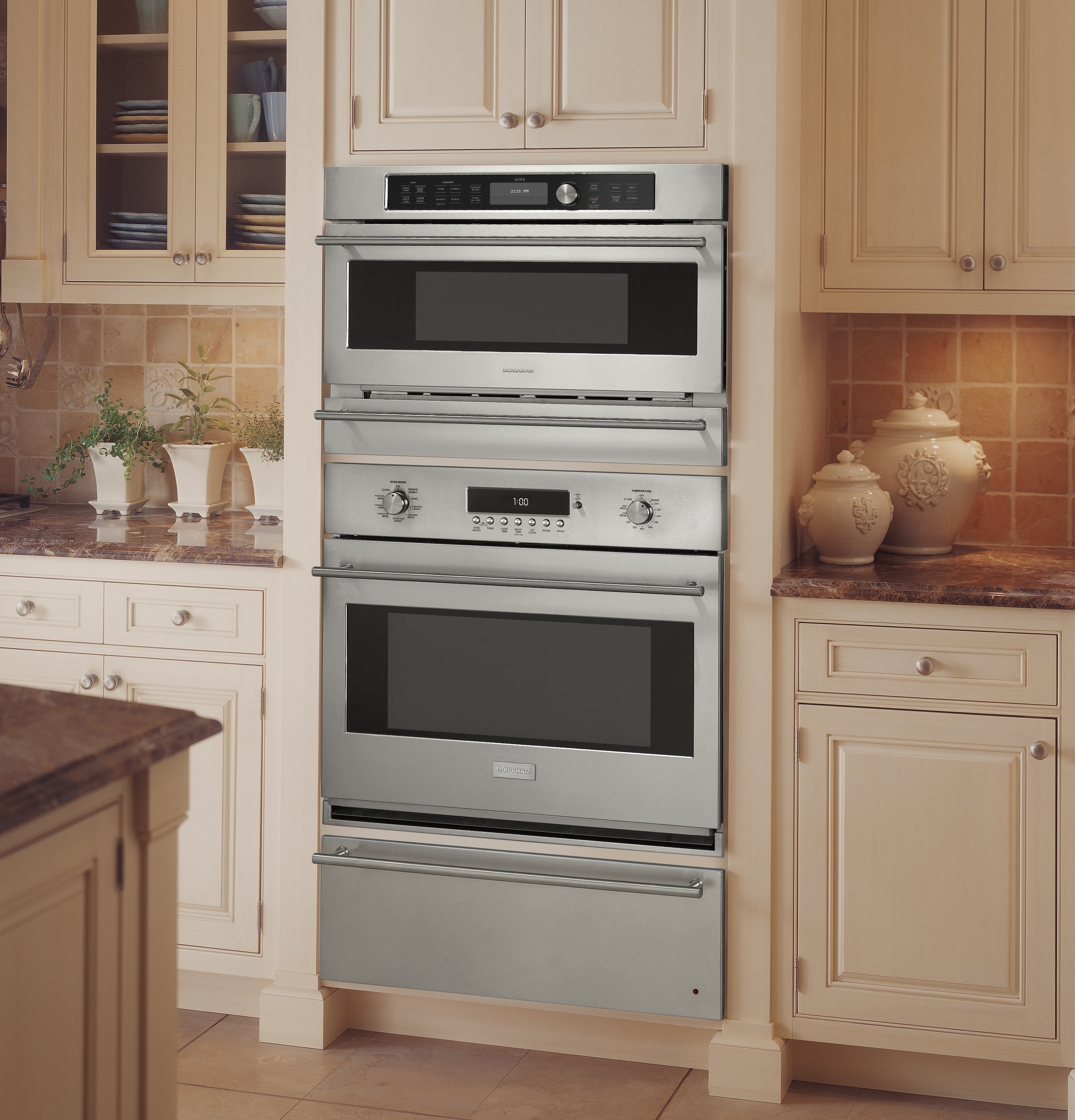 Monogram 30" Stainless Steel Warming Drawer ZW9000SJSS