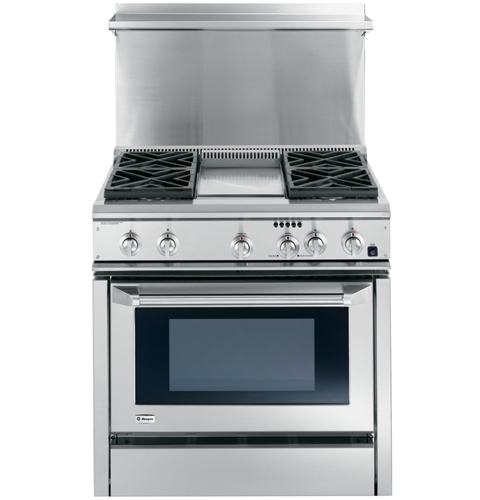 GE Monogram® Professional Backsplash with Warming Shelf ZX22B36HSS