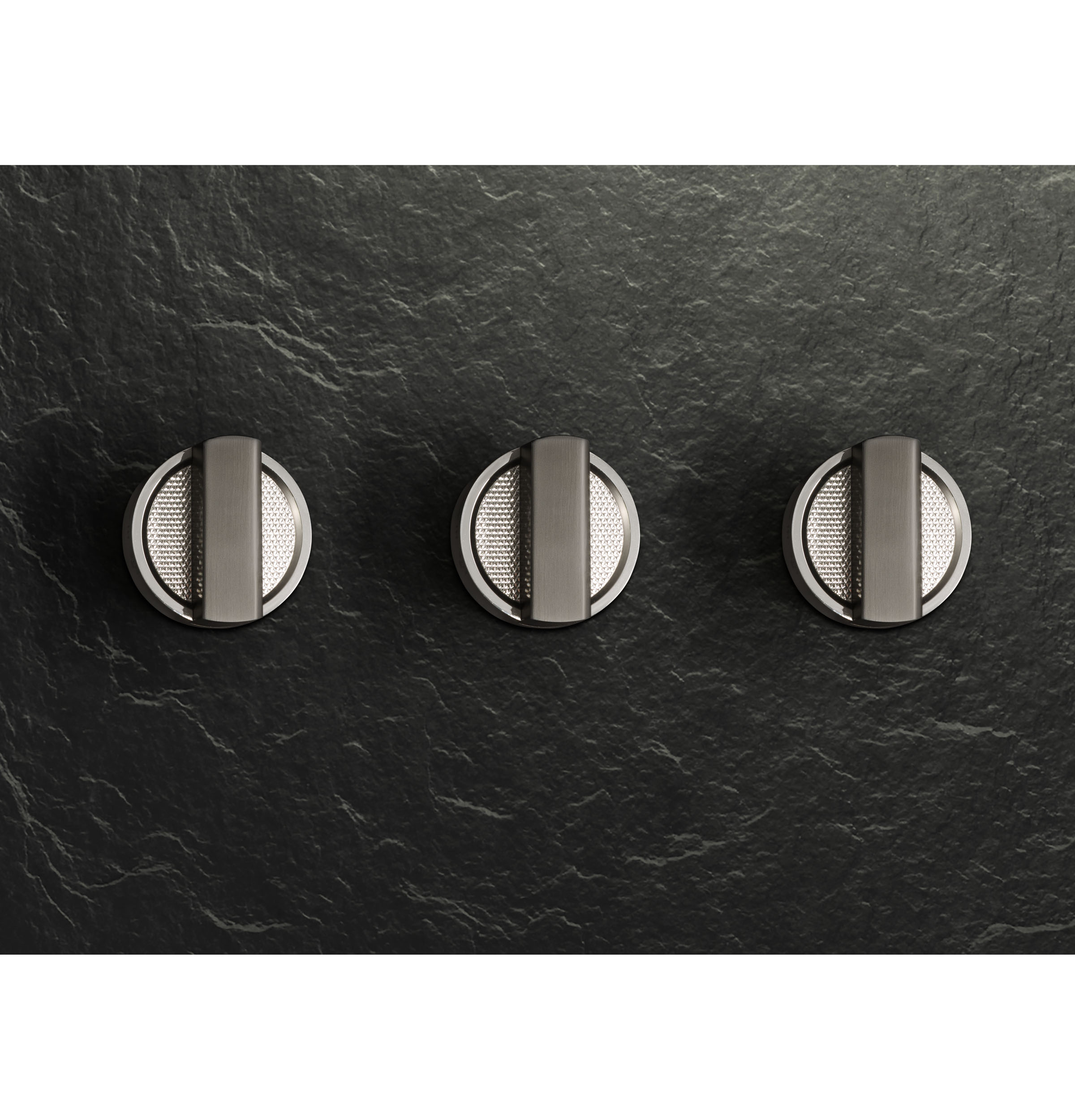 Monogram 36" Designer Collection Titanium Knobs for Pro Range ZXPR36KKTT1