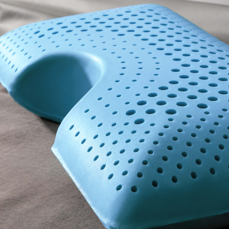 Shoulder Zoned Gel ActiveDough™Five Sided™ + HyperChill™ Pillow Protector ZZKKSCMPADZG
