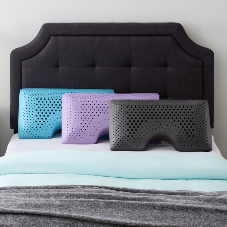 Shoulder Zoned Dough™ PillowFive Sided™ + HyperChill™ Pillow Protector ZZKKSCMPZB