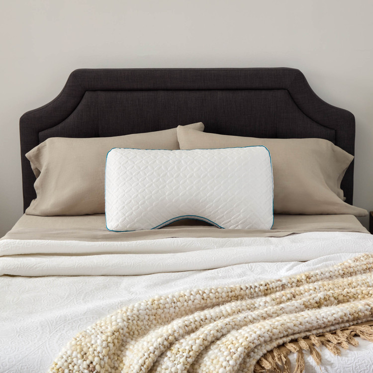 Shoulder FlexFill™ Pillow + HyperChill™ ZZKKSCPEHFSD