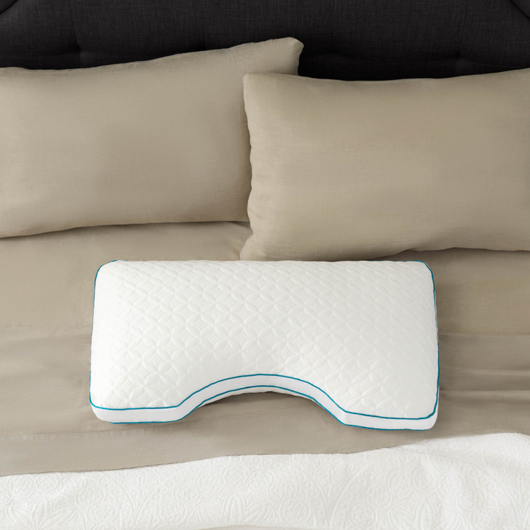 Shoulder FlexFill™ Pillow + HyperChill™ ZZKKSCPEHFSD