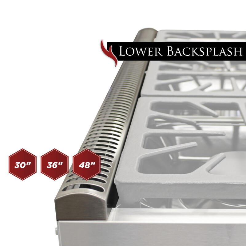 KRG Series | Lower Backguard - 36" width Kit BACKSPLASH36IN