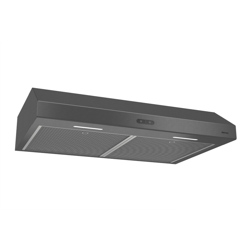 Glacier 36-Inch Convertible Under-Cabinet Range Hood, 375 Max Blower CFM BCDF136BLS