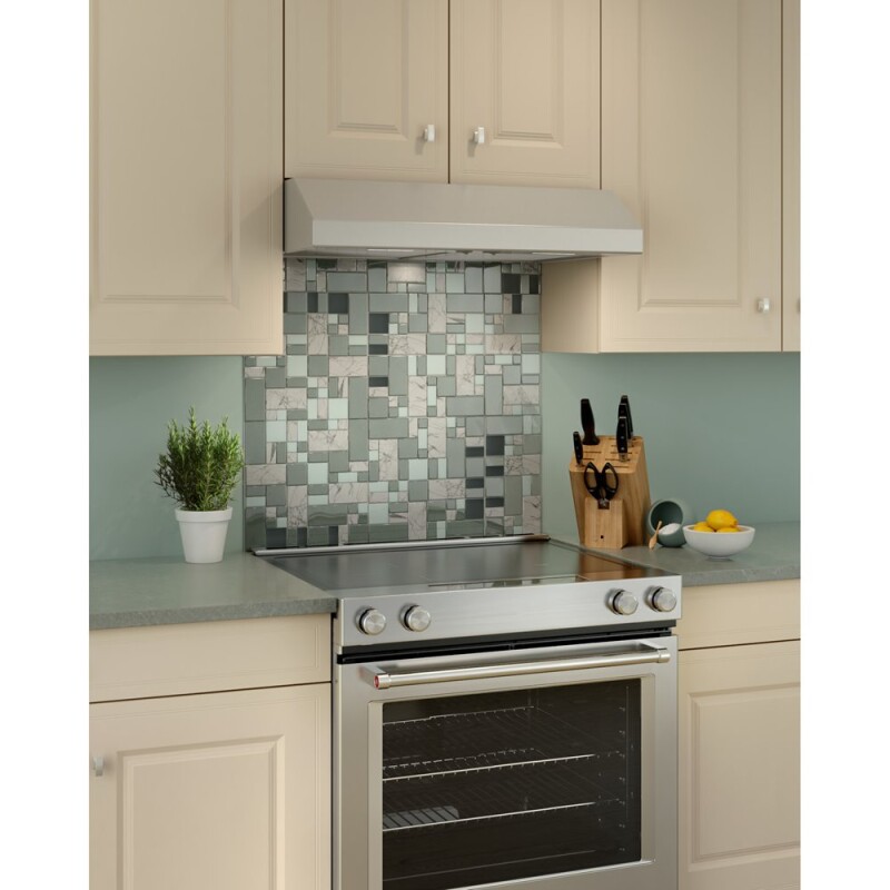 24Inch 300 Max Blower CFM 1.5 Sones Range Hood ENERGY STAR certified BCSEK124SS
