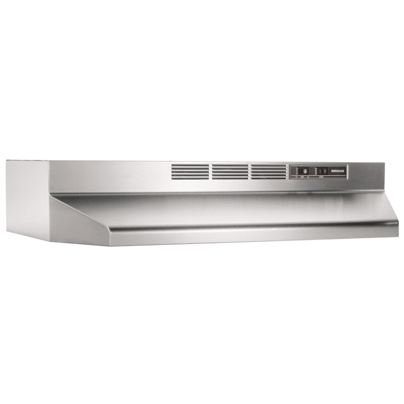 30-Inch Ductless Under-Cabinet Range Hood w/ Easy Install System BUEZ130SS