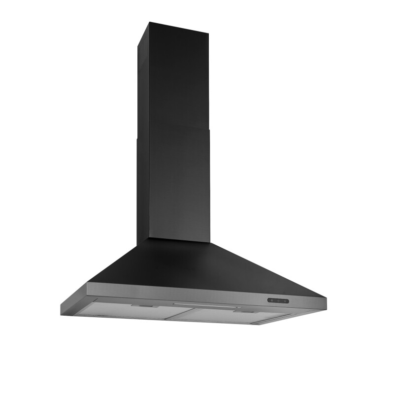 Elite EW48 Series 36Inch Pyramidal Chimney Range Hood, 460 Max Blower CFM, EW4836BLS