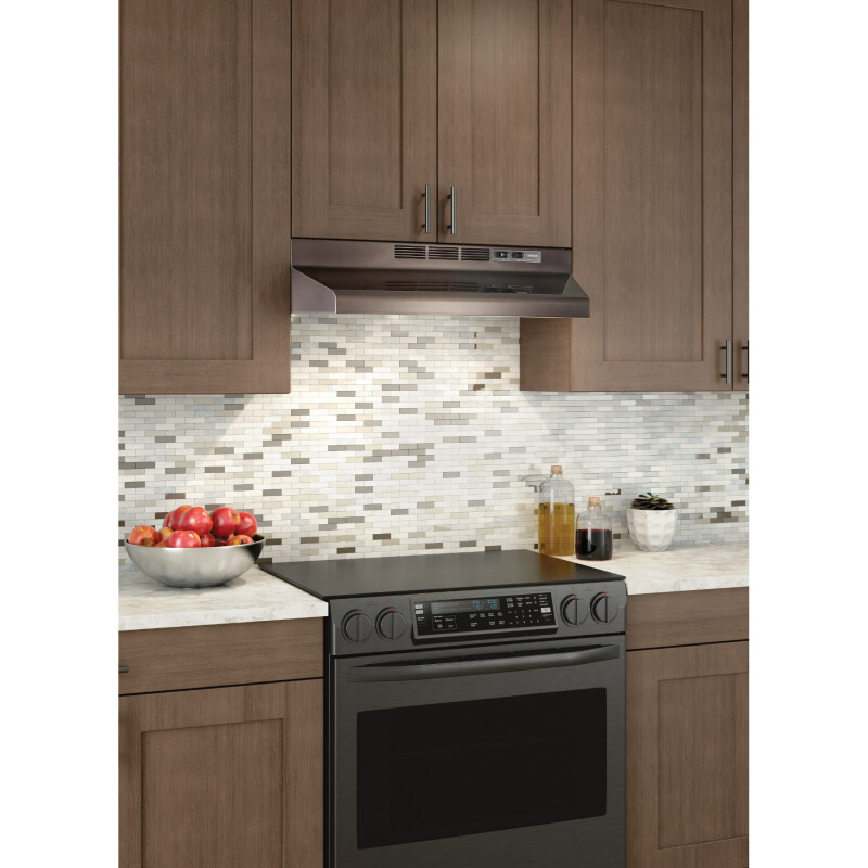 30-Inch Convertible Under-Cabinet Range Hood, 230 Max Blower CFM F4030BLS