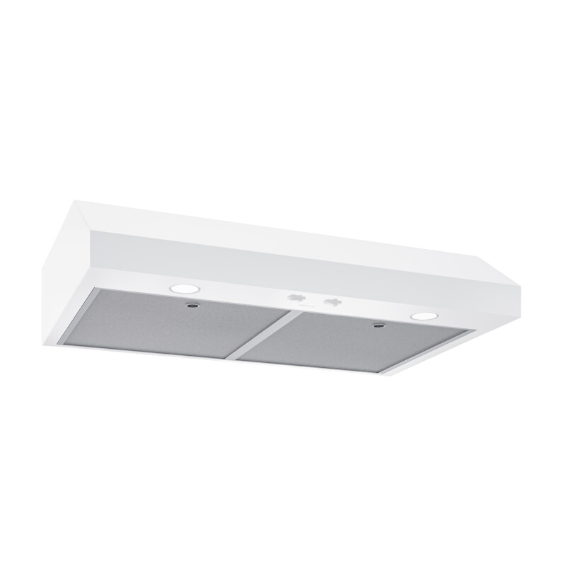 Broan-NuTone 30-Inch Under Cabinet Range Hood, ENERGY STAR, 350 Max Blower CFM, White GLA1303WW