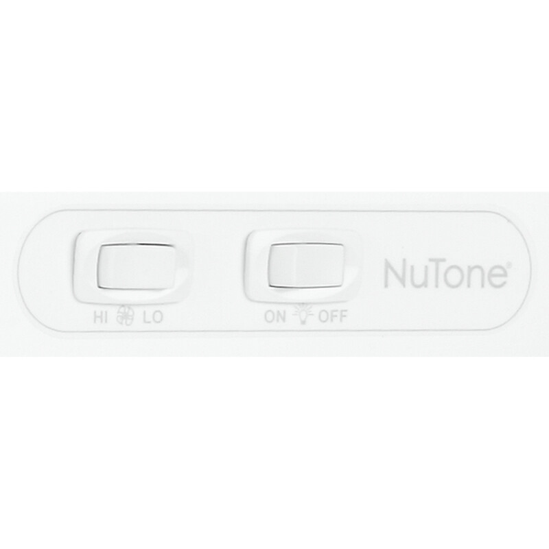 NuTone 30" Ductless Under-Cabinet Range Hood w/ Light RL6230WH